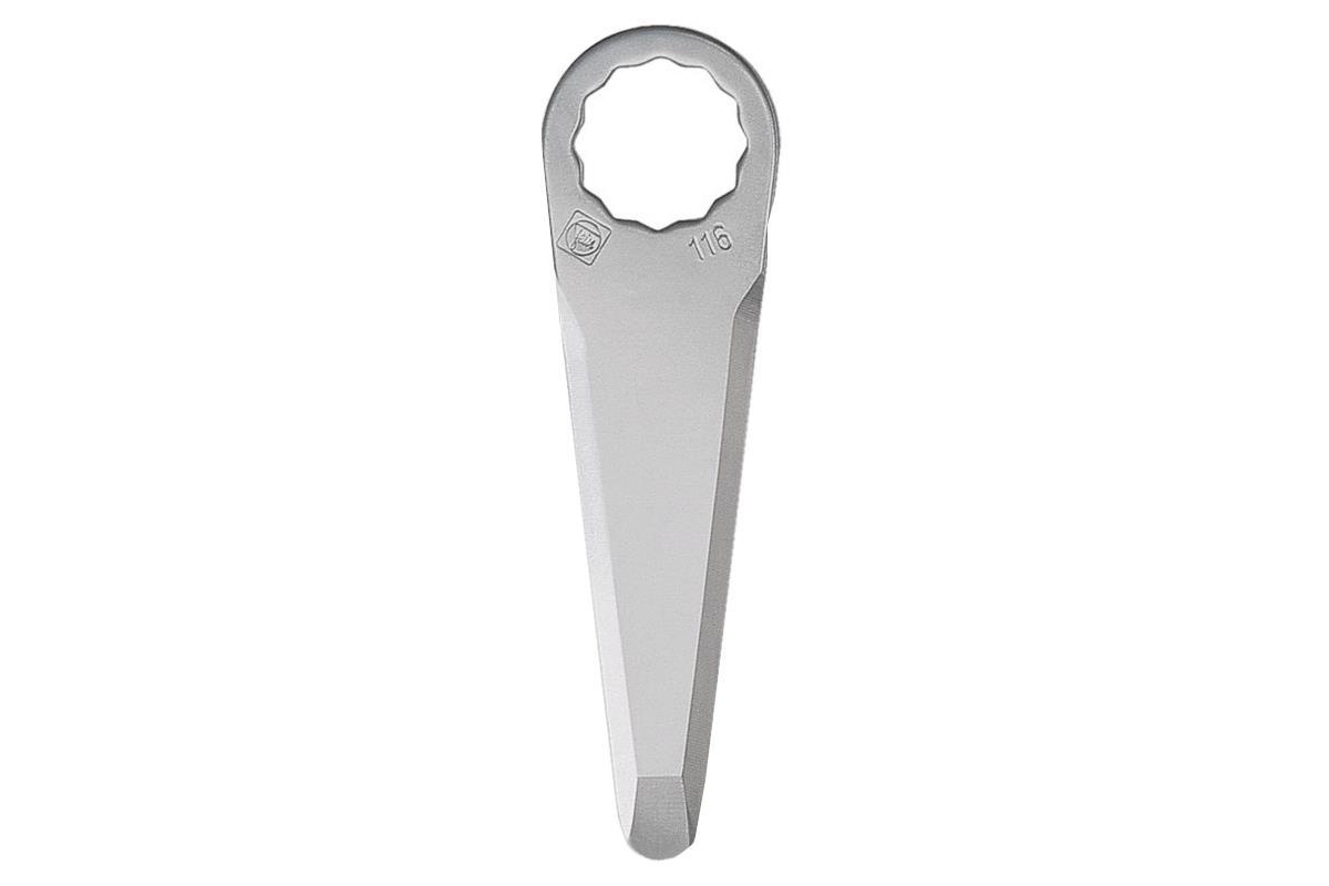 Fein Schneidemesser lange Form 12 Kant 5 Stück 63903116011
